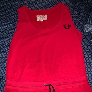 A women true religion romper